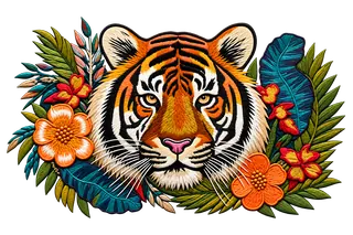 Faux Embroidery T-shirt Printing